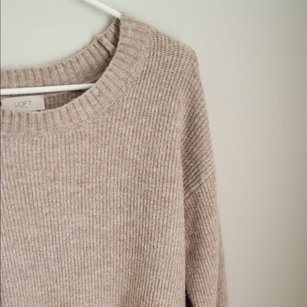 Loft Cream Sweater - Picture 2 of 4